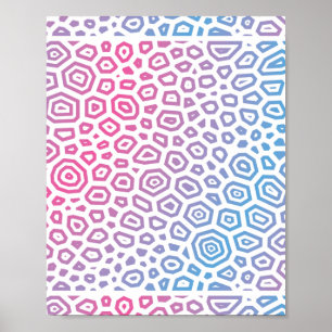 Experimenteel patroon 5 poster
