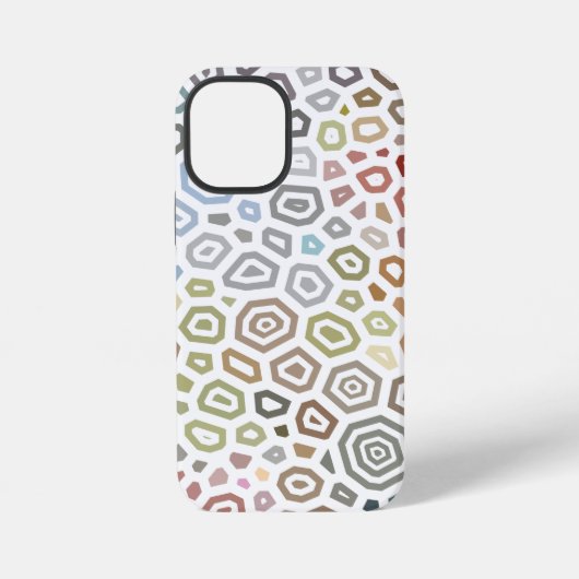 Experimenteel patroon 6 iPhone hoesje (Achterkant)