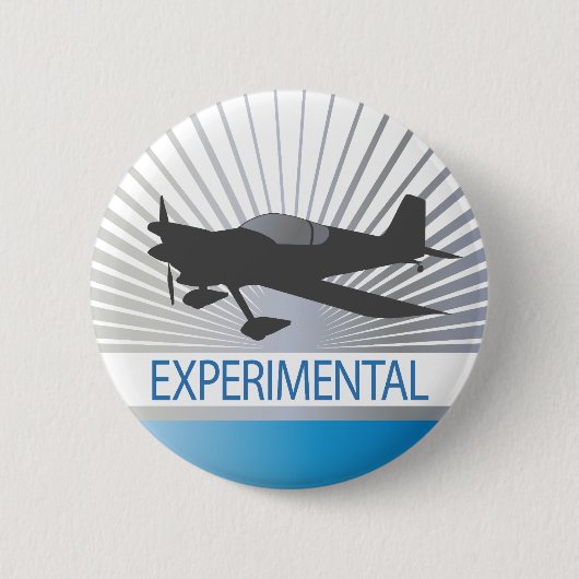 Experimenteel Vliegtuig Ronde Button 5,7 Cm (Voorkant)