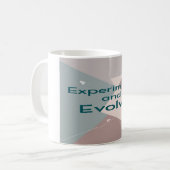 Experimenteer en evolueer koffiemok (Voorkant links)