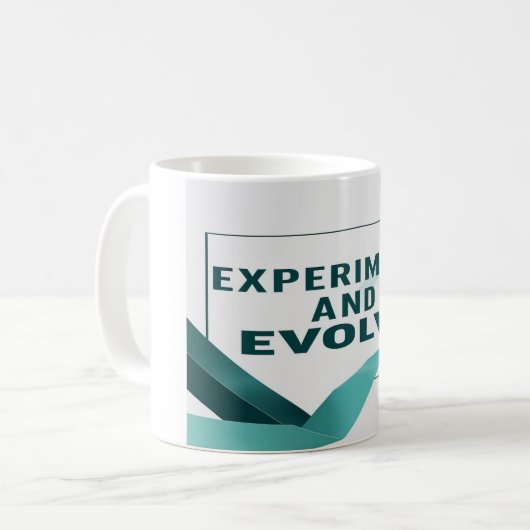 Experimenteer en evolueer optie 2 koffiemok (Voorkant links)