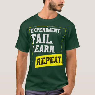 Experimentele fout Leer de Laboratoriumfysica herh T-shirt