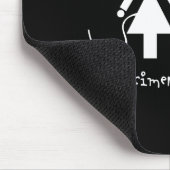 Experimentele wetenschapper Black Muismat (Hoek)