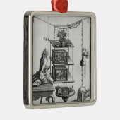 Experimenten met elektriciteit metalen ornament (Rechts)