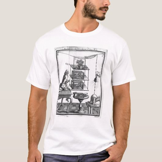 Experimenten met elektriciteit t-shirt (Voorkant)
