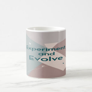 Experimenteren en evolueren koffiemok