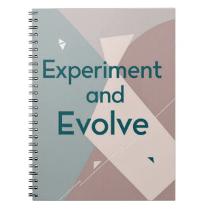 Experimenteren en evolueren notitieboek