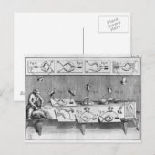 Experimenteren op kikkers briefkaart (Voorkant / Achterkant)