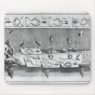 Experimenteren op kikkers muismat