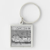 Experimenteren op kikkers sleutelhanger (Voorkant)