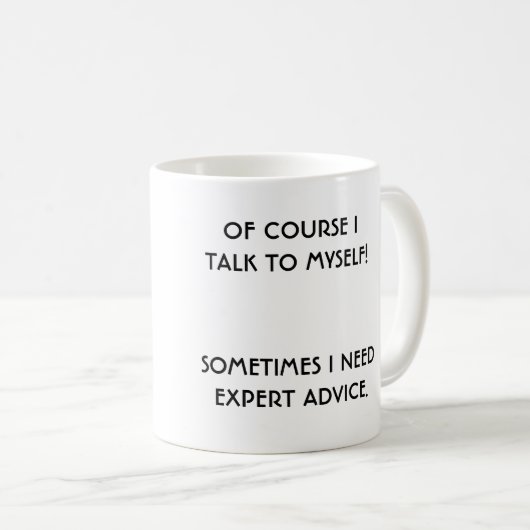 Expert Advice Koffiemok (Voorkant rechts)