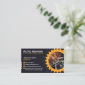 Expert Auto Repair, Car Service, Mechanic & Garage Visitekaartje (Staand voorkant)
