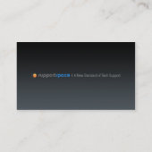 Expert Biz-kaart (zwart) Visitekaartje (Achterkant)