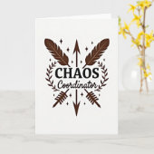 Expert Chaos Coördinator Kaart (Gele Bloem)
