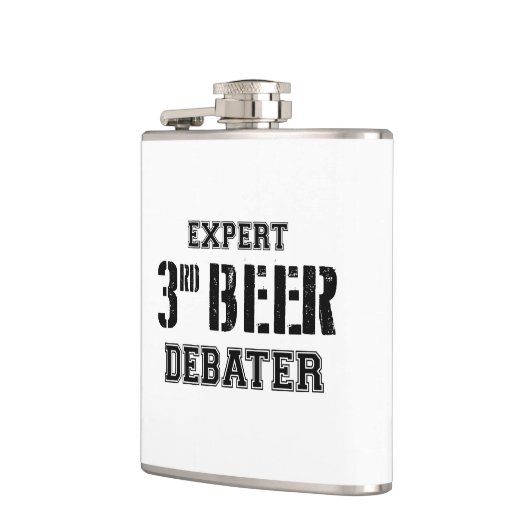 Expert derde bier debater heupfles (Links)