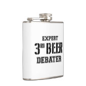 Expert derde bier debater heupfles (Rechts)