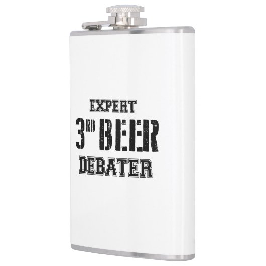 Expert derde bier debater heupfles (Links)