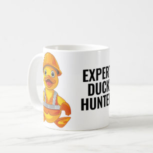 Expert Duck Hunter Constructie Rubber Duck Mok