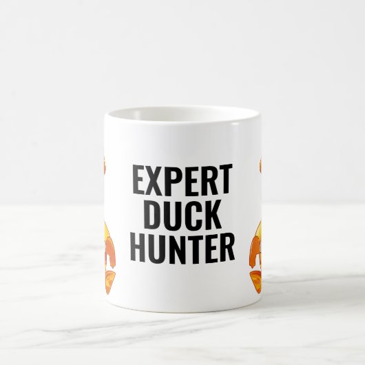 Expert Duck Hunter Constructie Rubber Duck Mok (Center)