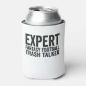 Expert Fantasy Football Trash Talker Funny Gift Blikjeskoeler (Blikje Voorkant)