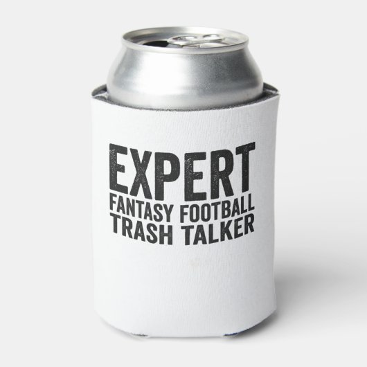 Expert Fantasy Football Trash Talker Funny Gift Blikjeskoeler (Blikje Voorkant)