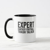 Expert Fantasy Football Trash Talker Funny Gift Mok (Links)