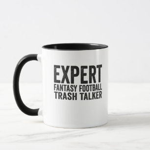 Expert Fantasy Football Trash Talker Funny Gift Mok