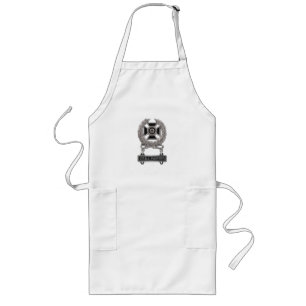 Expert Grill Master Badge Long Apron Lang Schort