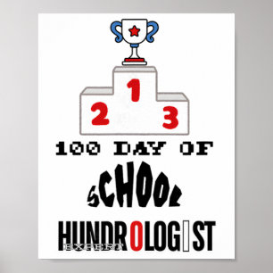 Expert Hundrologiedagen Byck naar school Wetenscha Poster