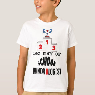 Expert Hundrologist Dagen Byck Terug naar school W T-shirt