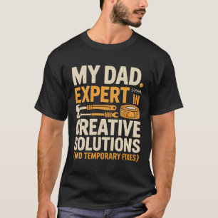Expert in creatieve oplossingen - grappige doe-het t-shirt