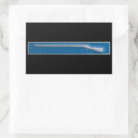 Expert Infanteriebadge Rechthoekige Sticker (Tas)