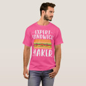 Expert Sandwich Maker For Sandwich Lovers Deli T-shirt (Voorkant volledig)