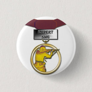 Expert SMG-medailleknop Ronde Button 3,2 Cm