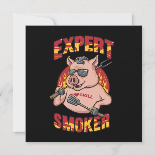 Expert Smoker Barbecue Party: de Grilltijd Kaart (Voorkant)