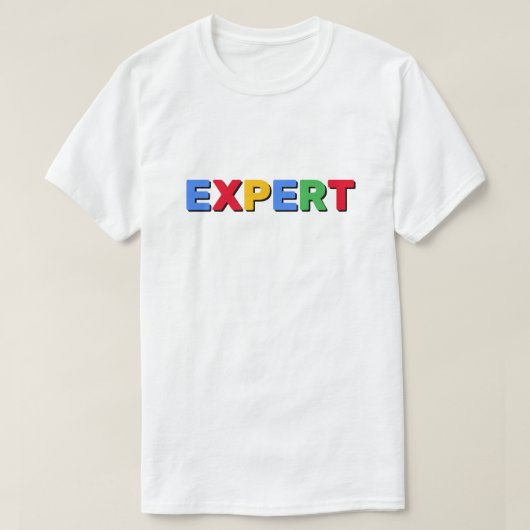 Expert™ T-shirt (Design voorkant)
