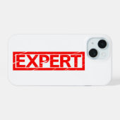Expertenstempel iPhone 15 Case (Achterkant horizontaal)