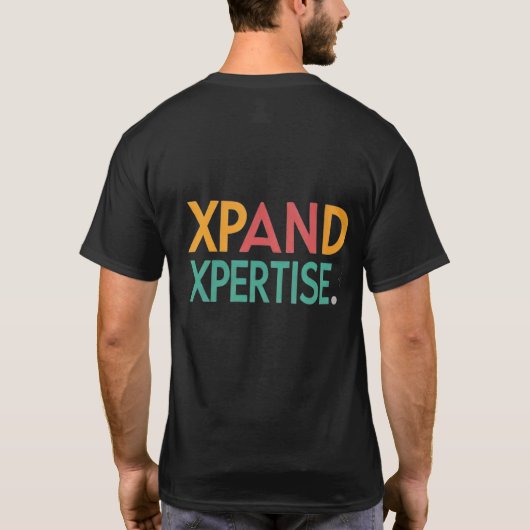 Expertise uitbreiden t-shirt (Achterkant)