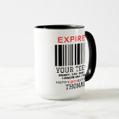 Expired Your Teens  Personalized, 20th Birthday  Mok (Voorkant rechts)
