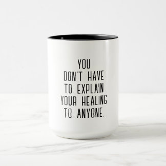Explain Your Healing | Self-Care Empowerment Quote Mok