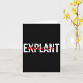 Explantaat Bewustzijn bij borstimplantaat Kanker Kaart (Gele Bloem)