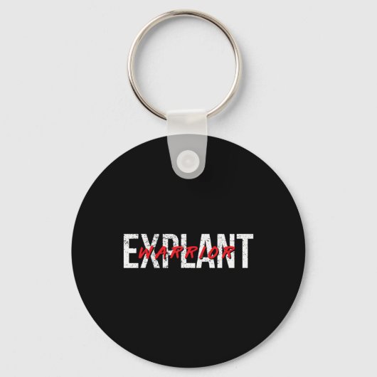 Explantaat Bewustzijn bij borstimplantaat Kanker Sleutelhanger (Voorkant)