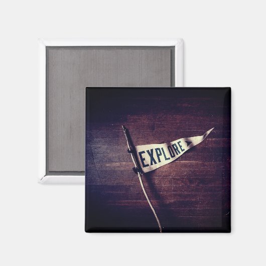 Explay - Adventure awaits Magneet (Voorkant / Achterkant)