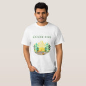Explay Nature with Kids Mens TShirt Graphic (Voorkant volledig)