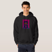 Expliciet contentmeisje sad esthetic Edgy Streetwe Hoodie (Voorkant volledig)