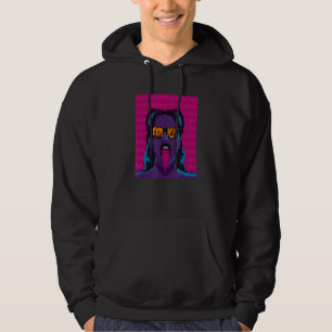 Expliciet contentmeisje sad esthetic Edgy Streetwe Hoodie