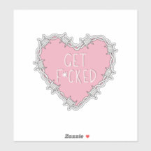 Expliciet prikkeldraad hart