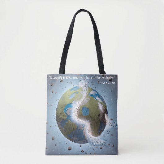 Exploderende aarde HPT-tas Tote Bag (Voorkant)