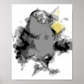 exploderende kraai poster (Voorkant)