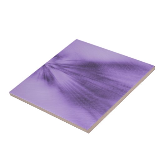 Exploderende lavendel tegeltje (Zijkant)